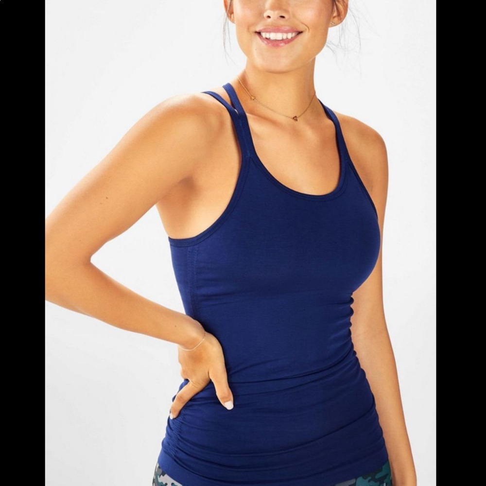 Fabletics Kathie ruched padded workout tank